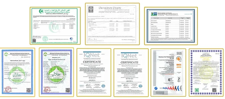 sinofi-certificates